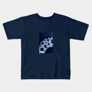 Not obvious. Minimal - bubbles 3 Kids T-Shirt